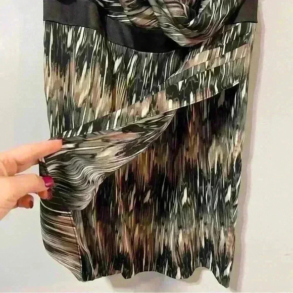 Donna Ricco Women’s midi Dress plus size 20W abstract - Picture 3 of 13